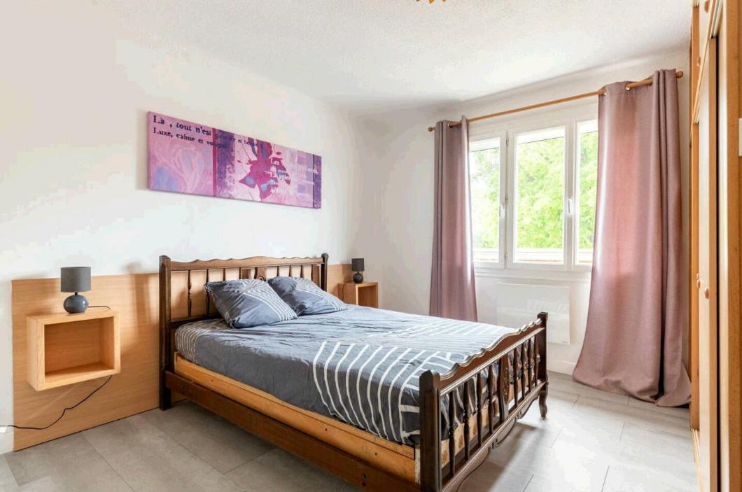 Jolie Appart T4 La Zoune Avec Jardin 8 Personnes Chorges Ngoại thất bức ảnh